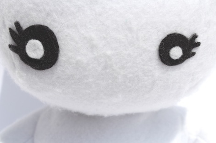 Nurse (Nylon, Air painting with acrylics)