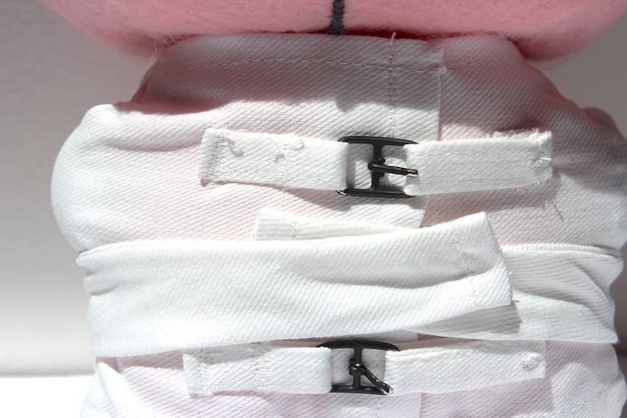 The Chiarian One (Nylon, Air painting with acrylics)