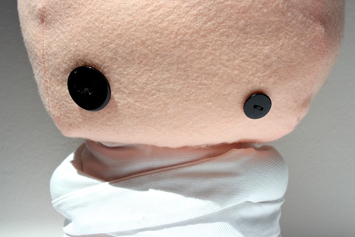 The Chiarian One (Nylon, Air painting with acrylics)